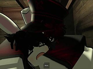 Cosplay girl almost creampied by masked anal fucker!