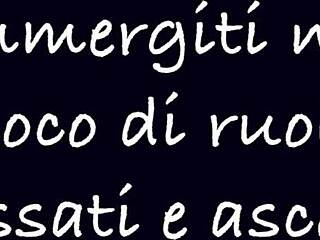 Italian femdom mistress facesits and fucks slave in roleplay ep1