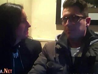 mature milf in stockings blows huge cock classy