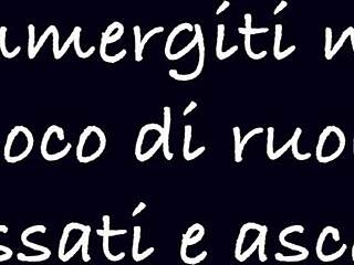 Italian femdom mistress facesits and fucks slave in roleplay ep1