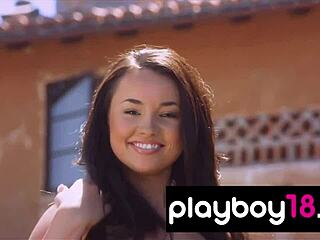 kelley thompson classy babe undresses big boobs from sexy lingerie slowly