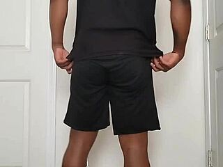 wanna see her early morning nude strip turning into wide ass cheek spreading tease?