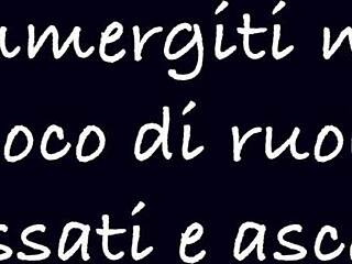 Italian femdom mistress facesits and fucks slave in roleplay ep1