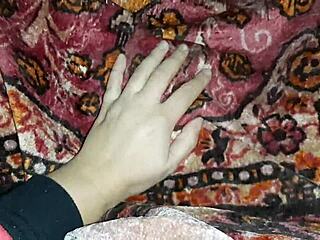 Girlfriend's Tent Cunnilingus Wake-Up on Halloween Ignites Explosive Pussy Lick Orgasm