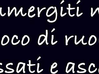 Italian femdom mistress facesits and fucks slave in roleplay ep1