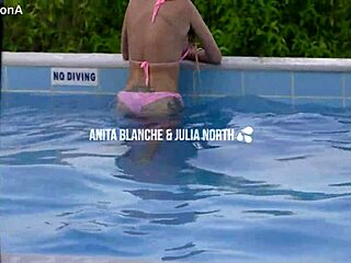 Morning Golden Showers Shared Outdoor with Tits Out