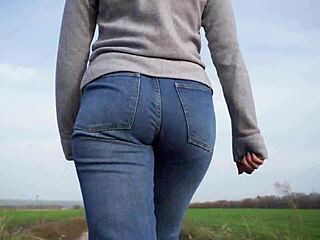 wanna worship this milf's phat ass in jeans?