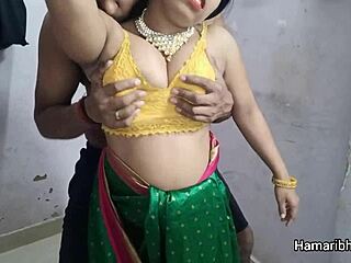 hot indian bhabhi big ass milf gets fucked hard by devar close up 🍑💦😍