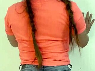 he figured she was shy till big tits came out