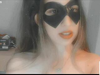 skinny girl drops towel flashing her tight little naked body