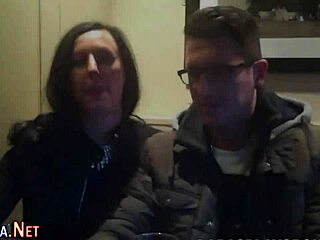 mature milf in stockings blows huge cock classy