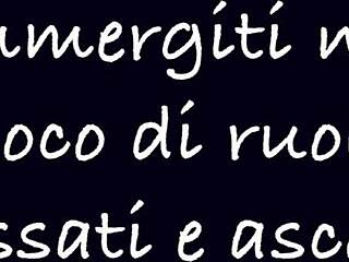 Italian femdom mistress facesits and fucks slave in roleplay ep1