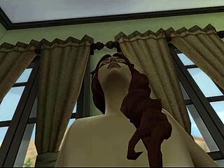 scarlett johansson rides cock hard in leaked pov sex tape sims