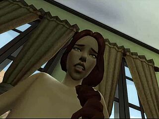 scarlett johansson rides cock hard in leaked pov sex tape sims