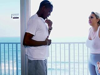 curvy nina kayy rides big cock bounces tits for cum