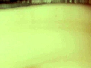 Brunette Milf Mom Fingers Shaved Pussy in Fishnets and Heels Before Anal Tease