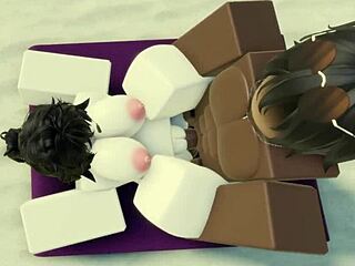 Big Ass Beach Bitch Creampied Hard by Black Bull Cock