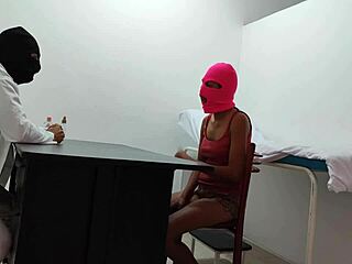 Doctor gives her sensual massage in hospital 😌💆‍♀️