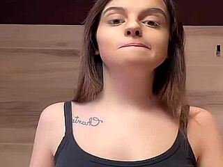 my braless HUGE tits bounce free in tight tanktop ugh