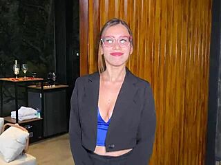 Receptionist buys pussy fuck hard creampie for cash zactefolla?