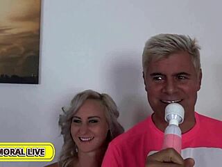 misfits rough anal threesome bedroom bubble butt slut double penetration shaved pussy toys vibrator