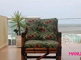 manu fox caught masturbating fingering pussy outdoors by beach rubens badaro