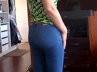 beautiful stepmom flaunts big ass before hard fuck compilation