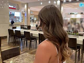 Camsoda Amateur Teen MASTURBATES In Car Wash Then Step-Brother Fucks Her Hard