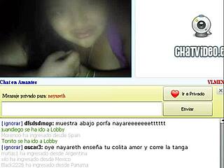 Chilena Tetota Teases On Web Chat