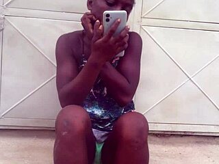 She Twerks Wild In Clothes Before Stripping Bare For Crazy Naked Dance Tease.