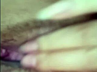 Asian slut cums hard fingering pussy on naughty webcam show