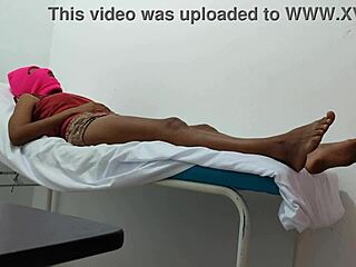 Doctor gives her sensual massage in hospital 😌💆‍♀️