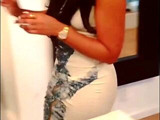 ashanti's juicy ebony ass and boobs tease in hot vids