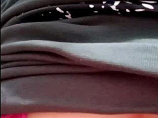 Asian slut cums hard fingering pussy on naughty webcam show