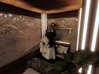 bunny hg begs monster demon dick to fuck her brains out!