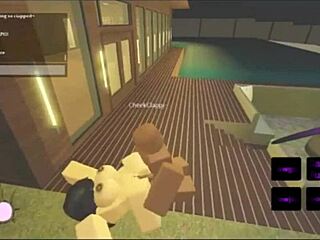 Latina Ass Destroyed By Monster BBC In Roblox