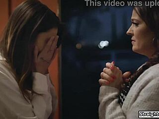 Stepaunt's Devious Lesbian Lick Plan Works Perfect On Petite Teen!