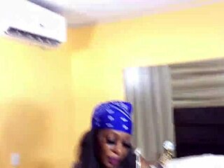 Girlfriend, isn't this your first time licking my juicy ebony clit so funny?