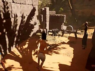 Let's play Slaves of Rome hermaphrodite exotic pussy lick part 5 👅😈