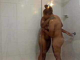 colombian maids lick each other's horny pussies in steamy lesbian service sex