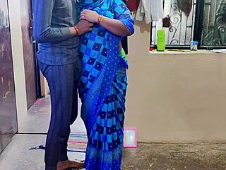 desi indian bhabhi bent over for rough hardcore doggystyle pounding.