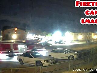 caught me fucking her tight ebony pussy outside doggystyle