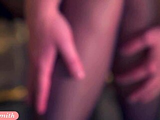 jeny smith skirts up and teases shaved pussy blindfolded in store 😏👗