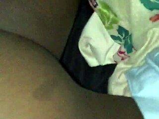 thick freaky ebony squirts juicy pussy on bbc pov