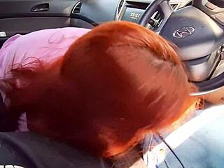 public car jerk-off eyeing hot bus babe