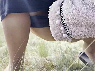 public pissing in forest & car pov compilation with wet hairy pussies 😈🚗🌳💦