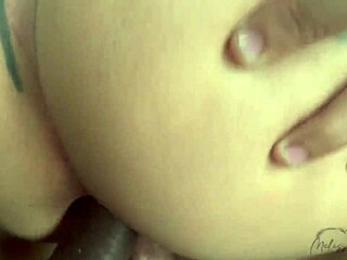 double anal creampie fills my ass with hot cum