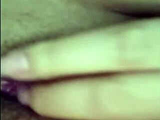 Asian slut cums hard fingering pussy on naughty webcam show