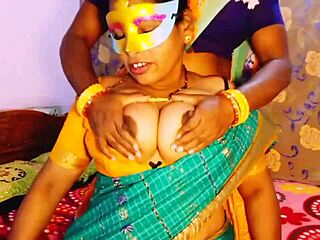 aunty seduces daughter-in-law with dirty telugu talks in sarees