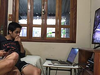 deja ver el partido no aguanto mas con esta milf brazilera 🔥🍆